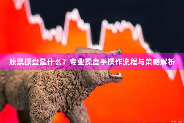 股票操盘是什么？专业操盘手操作流程与策略解析